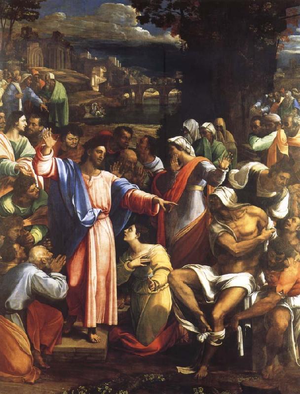 Sebastiano del Piombo The Raising of Lazarus oil painting picture